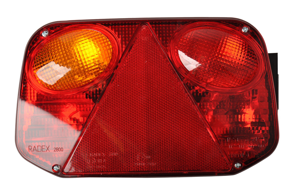 Radex Radex 2800 Rückleuchte links 240x145x60 mm mit Steckeranschluss