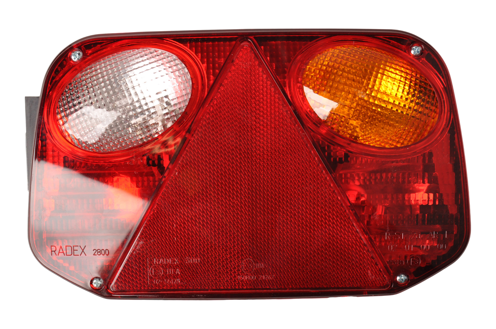 Radex Radex 2800 Rückleuchte rechts 240x145x60 mm mit Steckeranschluss