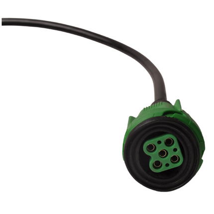 Radex Radex 5-poliger Stecker/Adapter - grün - inklusive 2 m Kabel
