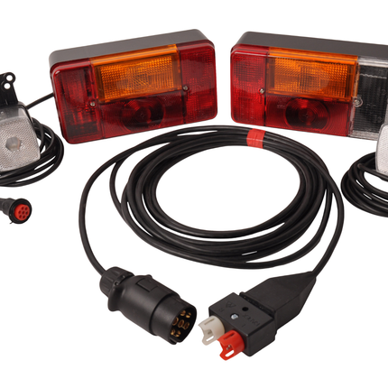 Radex Radex 5001 Rückleuchten Set 5 Meter Hauptkabel - 7-polig - inklusive Positionsleuchten