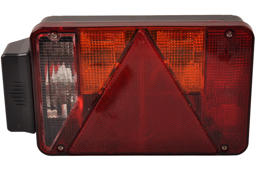 Radex Radex 5901 Rückleuchte Rechts 250x140x60 mm - horizontale Montage - mit 5-poligem Steckeranschluss