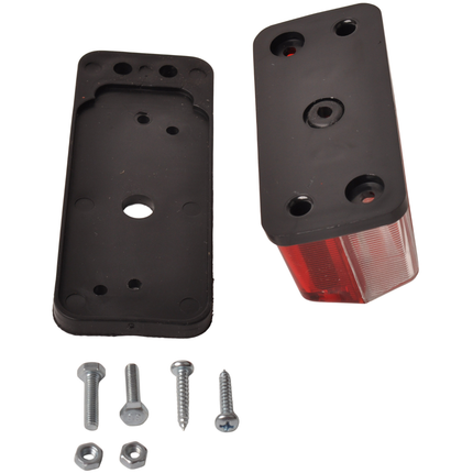 Radex Radex Positionsleuchte 925 Rot/Weiß mit Halterung