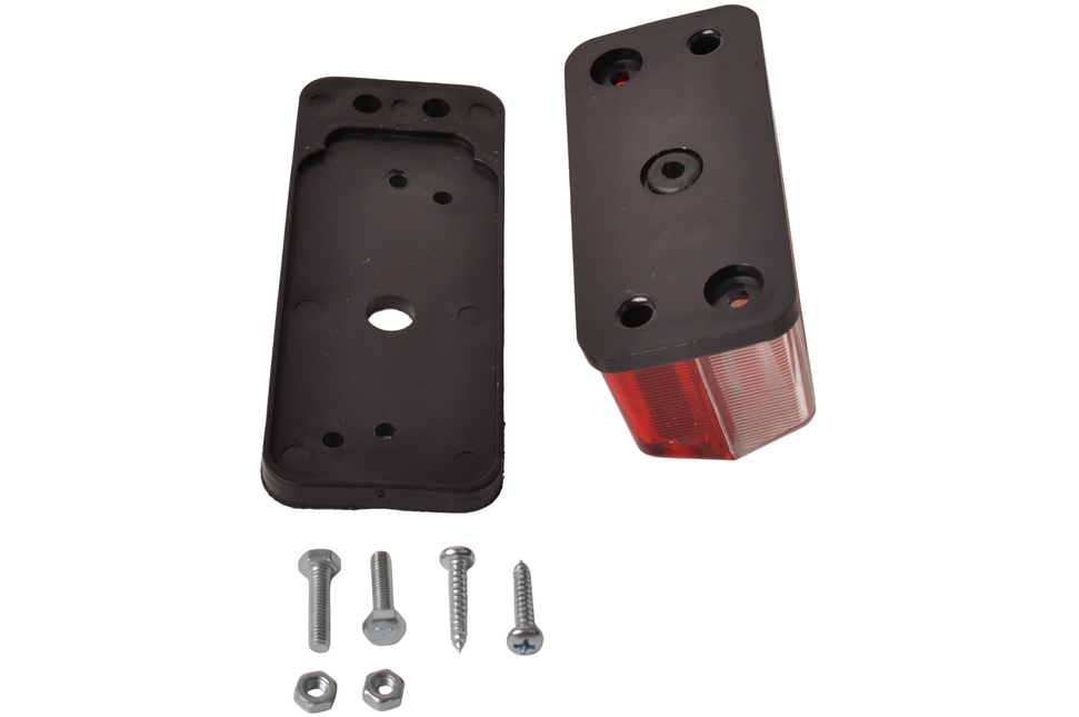 Radex Radex Positionsleuchte 925 Rot/Weiß mit Halterung