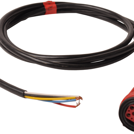 Radex Stecker / Adapter rot mit 2 m Kabel
