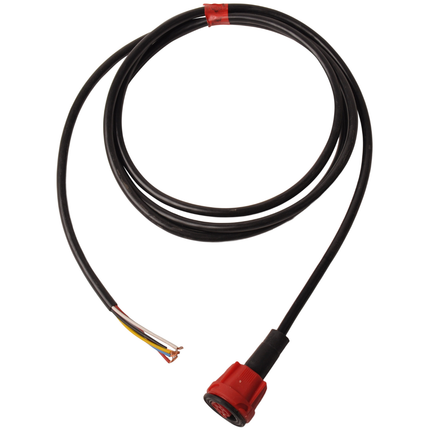 Radex Stecker / Adapter rot mit 2 m Kabel