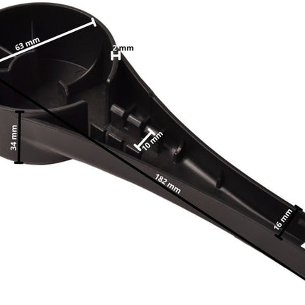 Winterhoff Abdeckkappe für Stützradkurbel