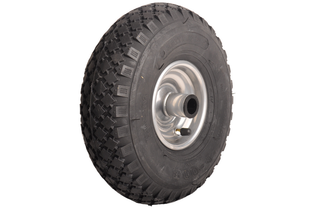 Winterhoff Winterhoff Ersatzrad für Stützrad mit Stahlfelge - Luftreifen 3.00-4 mm - 200 kg maximale Belastung - Nabendurchmesser 20 mm