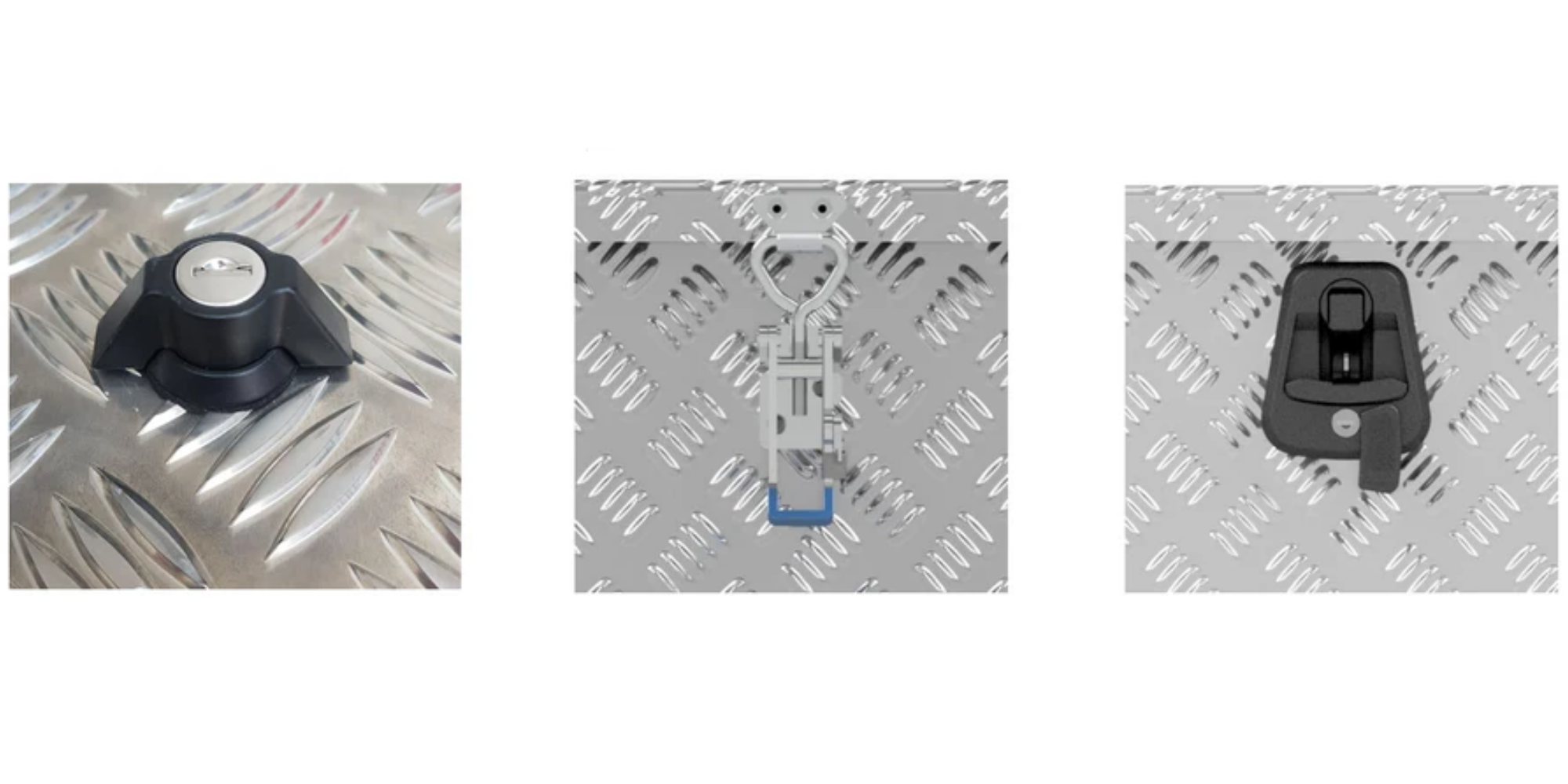 Die drei verschiedenen De Haan Verschlüsse