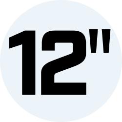 12 inch aanhangerband