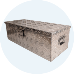 Aluminium traanplaat disselkisten