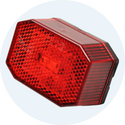 Markeringsverlichting Rood