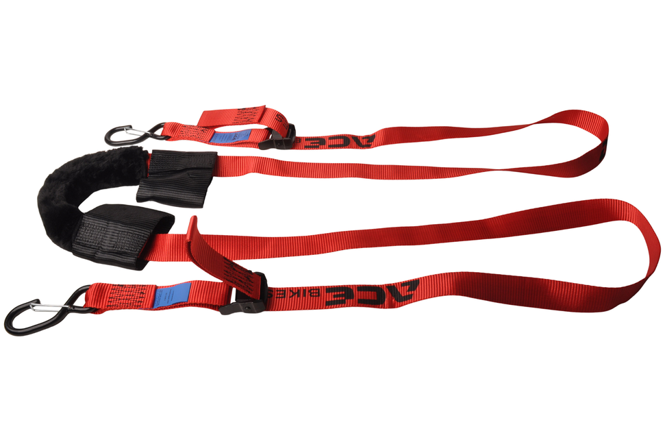 Acebikes Acebikes Buckle-Up - Spanngurt für Motorradlenker - inklusive Tragetasche