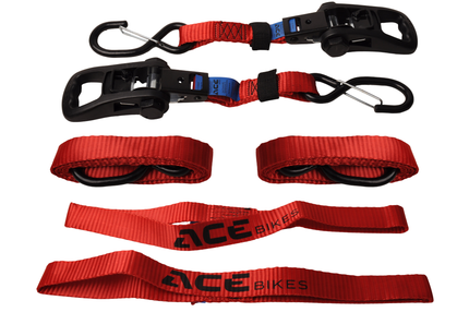 Acebikes Acebikes Ratchet Kit Heavy Duty - Spanngurte für Motorradtransport