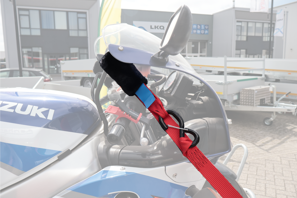 Acebikes Acebikes Spanngurtset Deluxe Duo - 900 daN - 197x3,5 cm - Spanngurte für Motorradlenker
