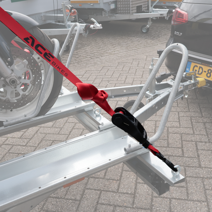 Acebikes Acebikes Spanngurtset Deluxe Duo - 900 daN - 197x3,5 cm - Spanngurte für Motorradlenker