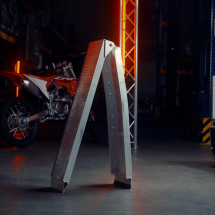 Acebikes Klappbare Rampe 200 kg (220x28 cm)