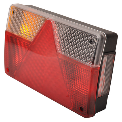 AJBA Anhänger Rückleuchte - AJBA FP.40 - links - zentrale Steckverbindung 5-polig