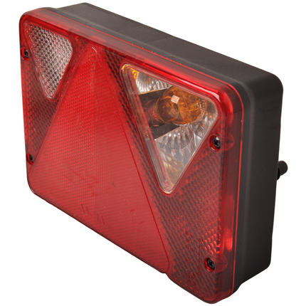 AJBA Anhänger Rückleuchte - AJBA RL.93.130 - rechts - zentrale Steckverbindung 5-polig