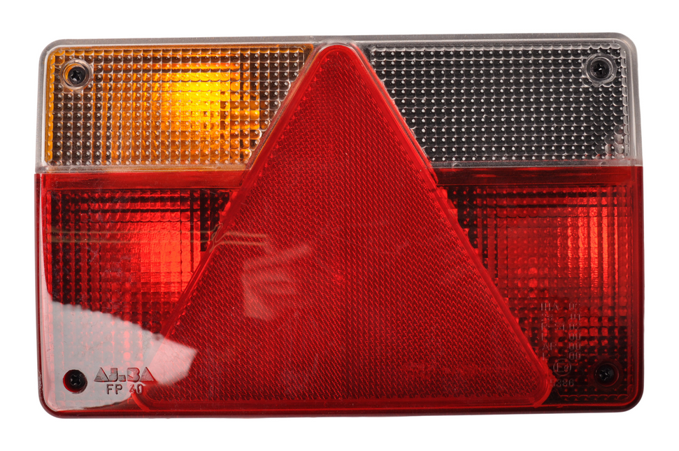AJBA Rückleuchte AJBA FP.40 - links - Zentralstecker 5-polig