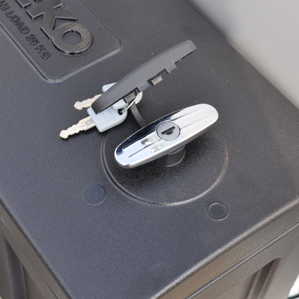 AL-KO AL-KO-Aufbau-Kunststoff Deichselbox - 515x220x280 mm - mit Seitenklappe