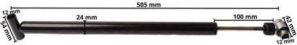 AL-KO AL-KO Auflaufbremse - 161S - 505 mm ausgezogene Länge - 41,5 mm Befestigungsflansch