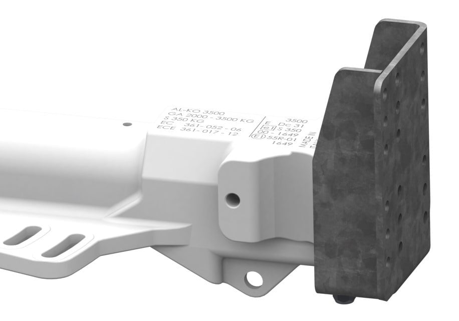 AL-KO AL-KO Auflaufbremse Stutzradkonsole PROFI 3500 - hohe Ausführung