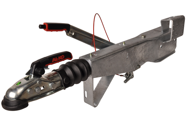 AL-KO AL- KO Auflaufeinrichtung für Anhänger - 161S - maximale Anhängelast: 1600kg - Vierkantrohr anschluss: 100 mm - inkl. Stützrad-Konsole