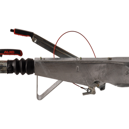 AL-KO AL- KO Auflaufeinrichtung für Anhänger - 161S - maximale Anhängelast: 1600kg - Vierkantrohr anschluss: 100 mm - inkl. Stützrad-Konsole