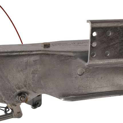 AL-KO AL- KO Auflaufeinrichtung für Anhänger - 161S - maximale Anhängelast: 1600kg - Vierkantrohr anschluss: 100 mm - inkl. Stützrad-Konsole