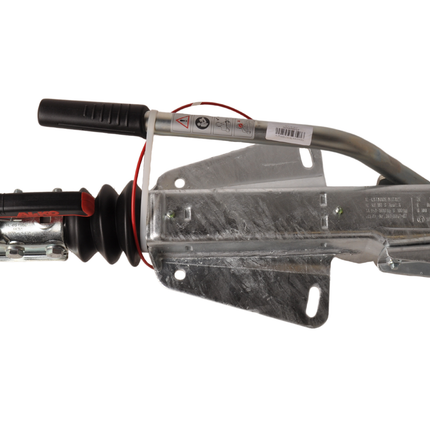 AL-KO AL- KO Auflaufeinrichtung für Anhänger - 161S - maximale Anhängelast: 1600kg - V-Deichselanschluss - inkl. Stützrad-Konsole