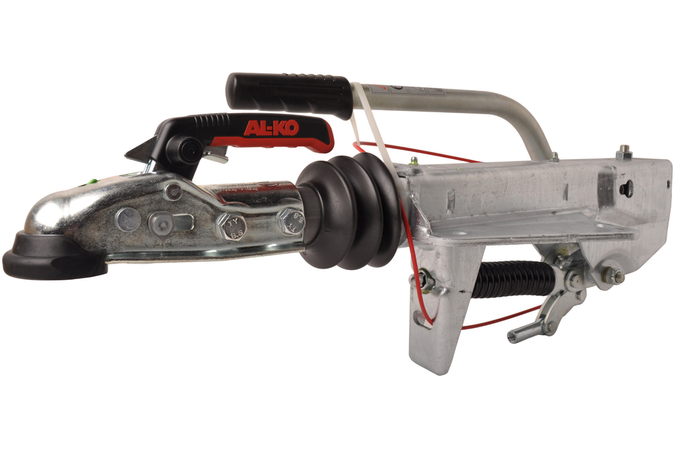 AL-KO AL- KO Auflaufeinrichtung für Anhänger - 251S - maximale Anhängelast: 2700 kg - V-Deichselanschluss - Unter- & aufbau