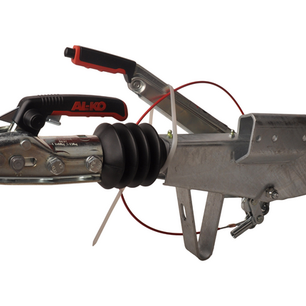 AL-KO AL- KO Auflaufeinrichtung für Anhänger - 90S/3 - maximale Anhängelast: 1000 kg - Vierkantrohr anschluss: 70 mm - inkl. Stützrad-Konsole