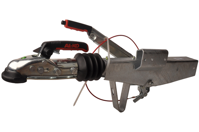 AL-KO AL- KO Auflaufeinrichtung für Anhänger - 90S/3 - maximale Anhängelast: 1000 kg - Vierkantrohr anschluss: 70 mm - inkl. Stützrad-Konsole