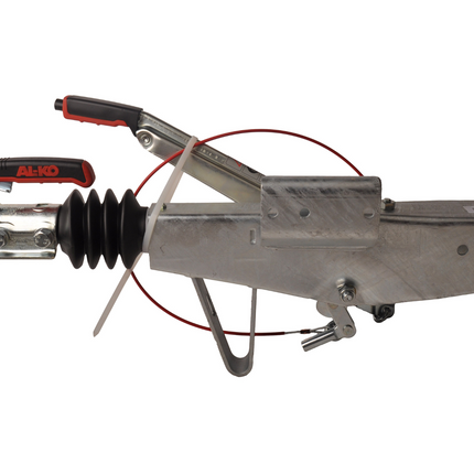 AL-KO AL- KO Auflaufeinrichtung für Anhänger - 90S/3 - maximale Anhängelast: 1000 kg - Vierkantrohr anschluss: 70 mm - inkl. Stützrad-Konsole