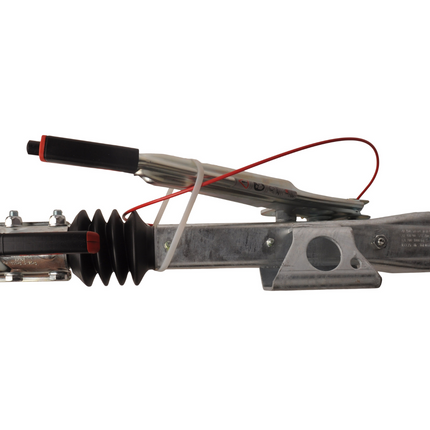 AL-KO AL- KO Auflaufeinrichtung für Anhänger - 90S/3 - maximale Anhängelast: 1000 kg - Vierkantrohr anschluss: 70 mm - inkl. Stützrad-Konsole