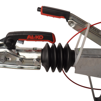 AL-KO AL- KO Auflaufeinrichtung für Anhänger - 90S/3 - maximale Anhängelast: 1000 kg - Vierkantrohr anschluss: 70 mm - inkl. Stützrad-Konsole