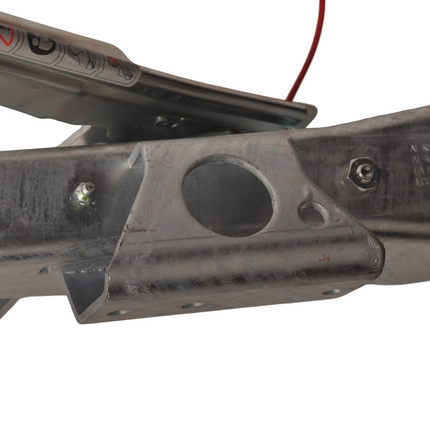 AL-KO AL- KO Auflaufeinrichtung für Anhänger - 90S/3 - maximale Anhängelast: 1000 kg - Vierkantrohr anschluss: 70 mm - inkl. Stützrad-Konsole