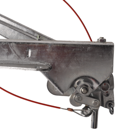 AL-KO AL- KO Auflaufeinrichtung für Anhänger - 90S/3 - maximale Anhängelast: 1000kg - V-Deichselanschluss