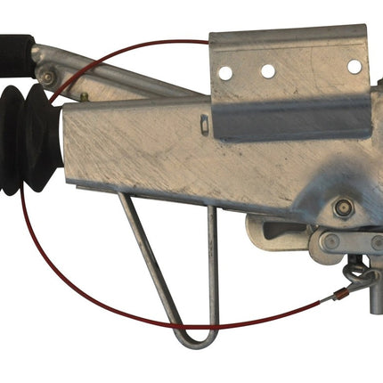 AL-KO AL- KO Auflaufeinrichtung für Anhänger - 90S/3-R4 - maximale Anhängelast: 1000kg - Vierkantrohr anschluss: 60 mm - inkl. Stützrad-Konsole