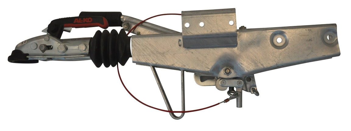 AL-KO AL- KO Auflaufeinrichtung für Anhänger - 90S/3-R4 - maximale Anhängelast: 1000kg - Vierkantrohr anschluss: 60 mm - inkl. Stützrad-Konsole