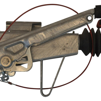 AL-KO AL- KO Auflaufeinrichtung für Anhänger - 90S/3-R4 - maximale Anhängelast: 1000kg - Vierkantrohr anschluss: 60 mm - inkl. Stützrad-Konsole