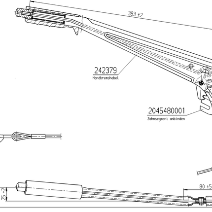 AL-KO AL-KO Handbremse SR200