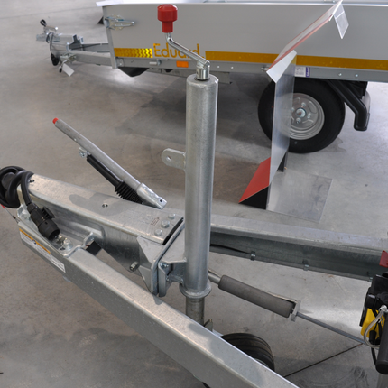 AL-KO AL-KO klappbares Stützrad  - 60 mm - Tragfähigkeit: 500 kg - Schwerlast - extra langes
