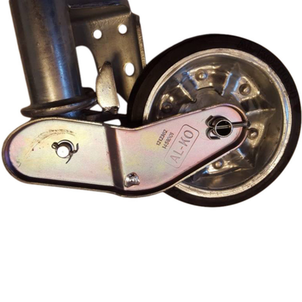 AL-KO AL-KO klappbares Stützrad - 60 mm - Tragfähigkeit: 500kg - Heavy duty