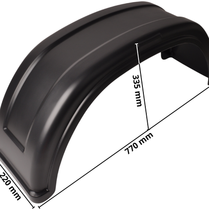 AL-KO AL-KO Kotflügel 13/14 Zoll 770x220x335 mm