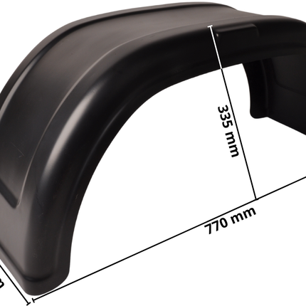 AL-KO AL-KO Kotflügel 14/15 Zoll 790x255x335 mm