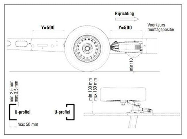 AL-KO AL-KO Mammut M20 Einachs-Rangiersystem - Höchstgewicht 2250 kg