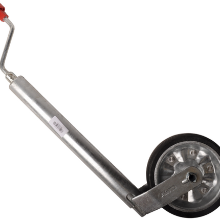AL-KO AL-KO Stützrad PLUS - 48 mm Rohrdurchmesser - verlängerte Ausführung - Stahlrad - 300 kg Tragfähigkeit