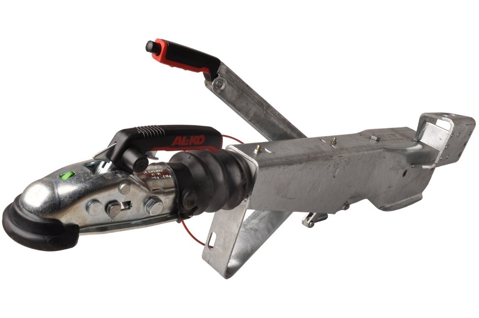 AL-KO Auflaufeinrichtung für Anhänger 251S100 (2600kg) Quadrat 100mm Auflaufbremse - inklusive Stützradhalterung