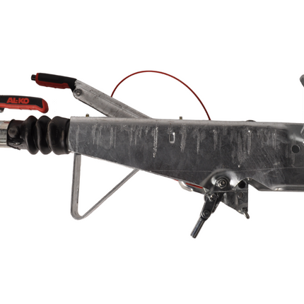 AL-KO Auflaufeinrichtung für Anhänger 251S100 (2600kg) Quadrat 100mm Auflaufbremse - inklusive Stützradhalterung